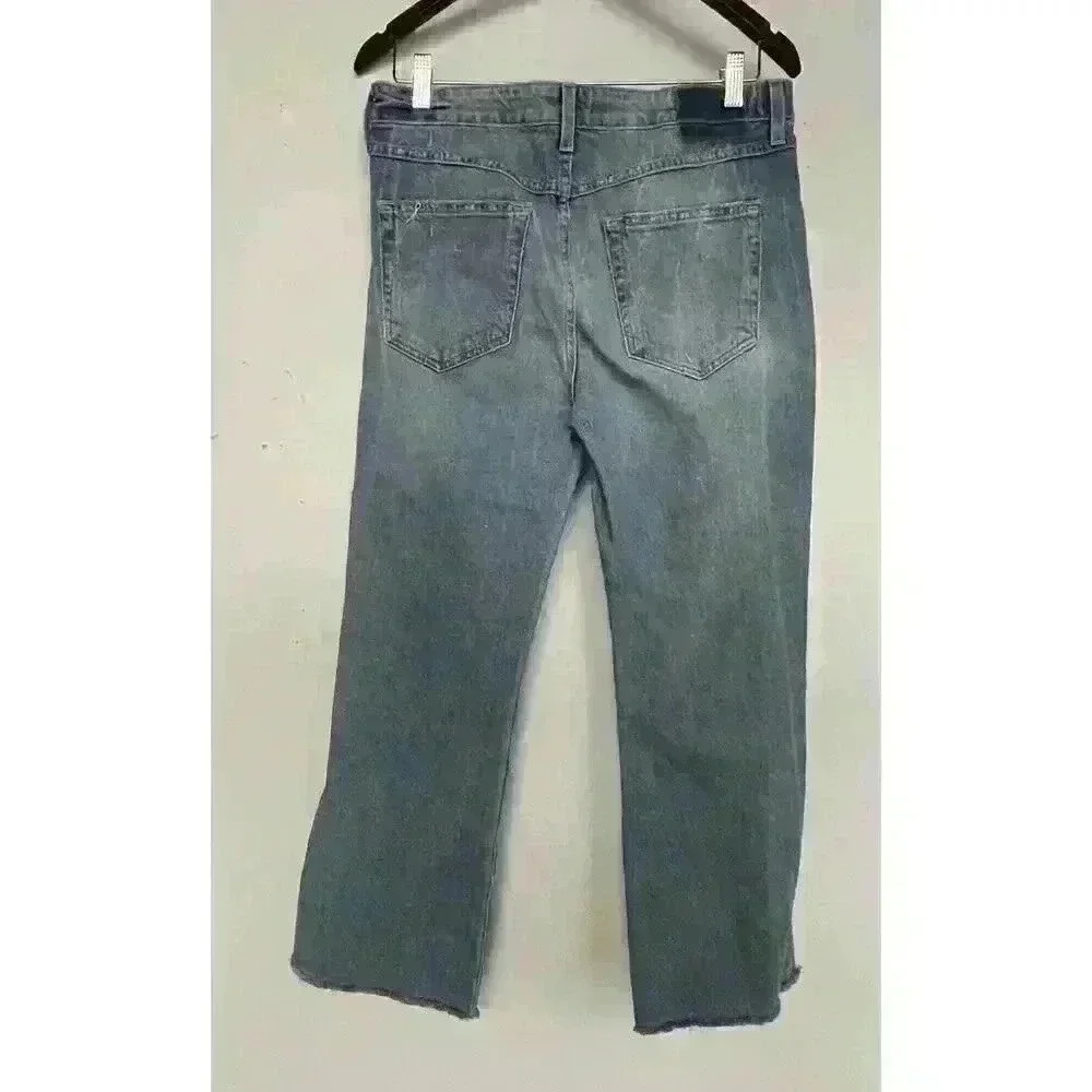 AMO KICK CROP SWEET CHEEKS MIDRISE JEAN SIZE 30